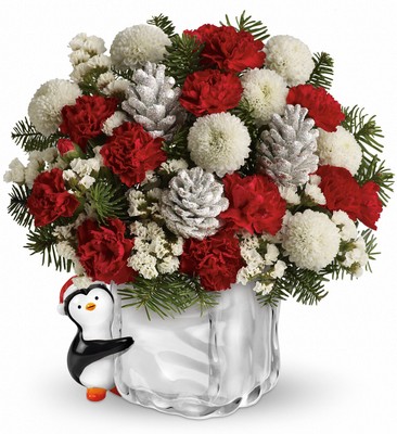 Teleflora's Merry Penguin Send a Hug